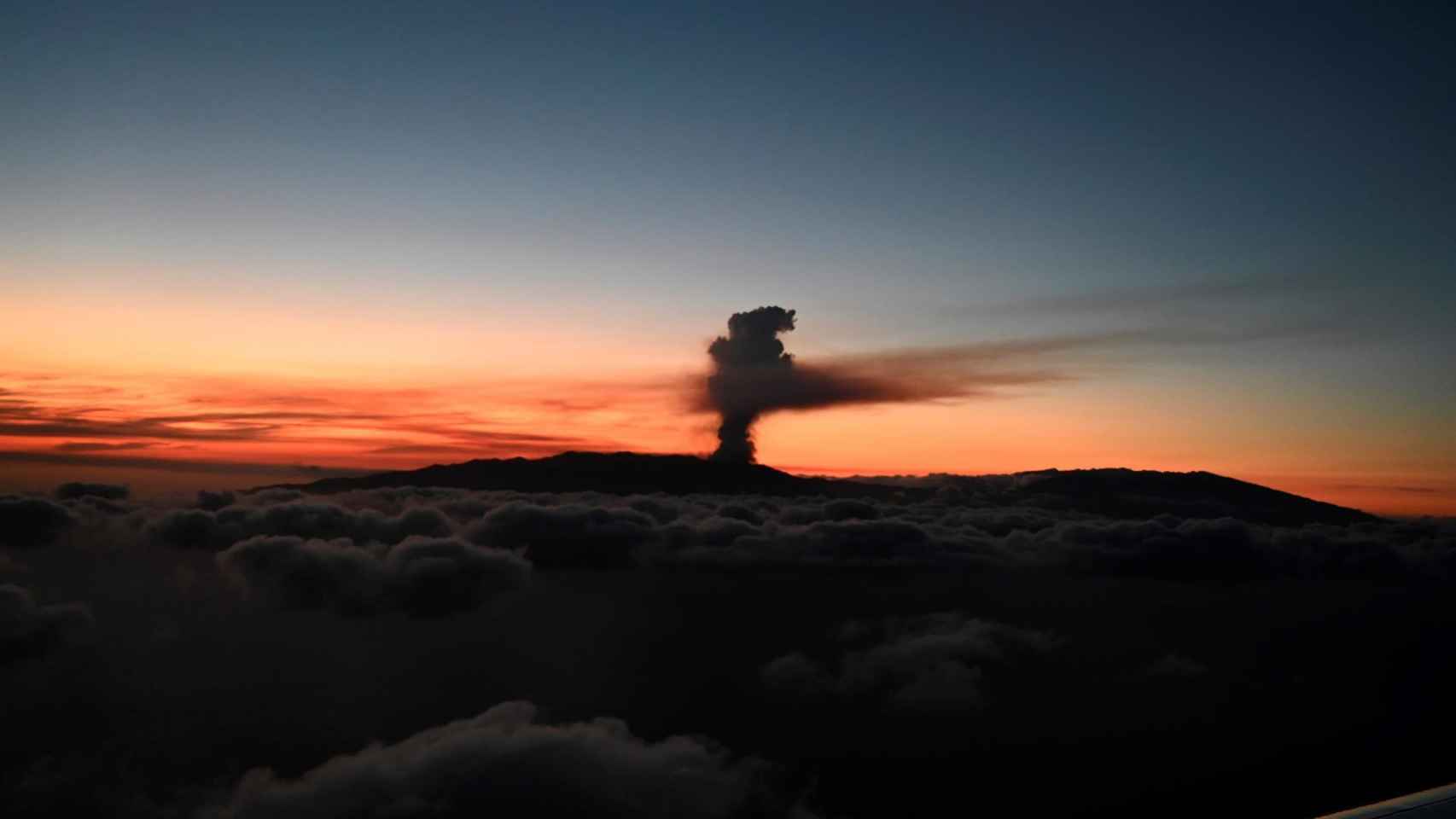 Ceniza volcánica de la erupción de La Palma
