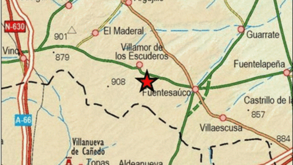 Terremoto fuentesauco