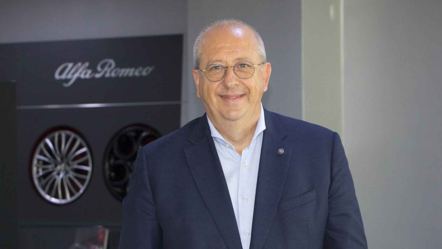 Jean-Philippe Imparato, CEO de Alfa Romeo, en Madrid.