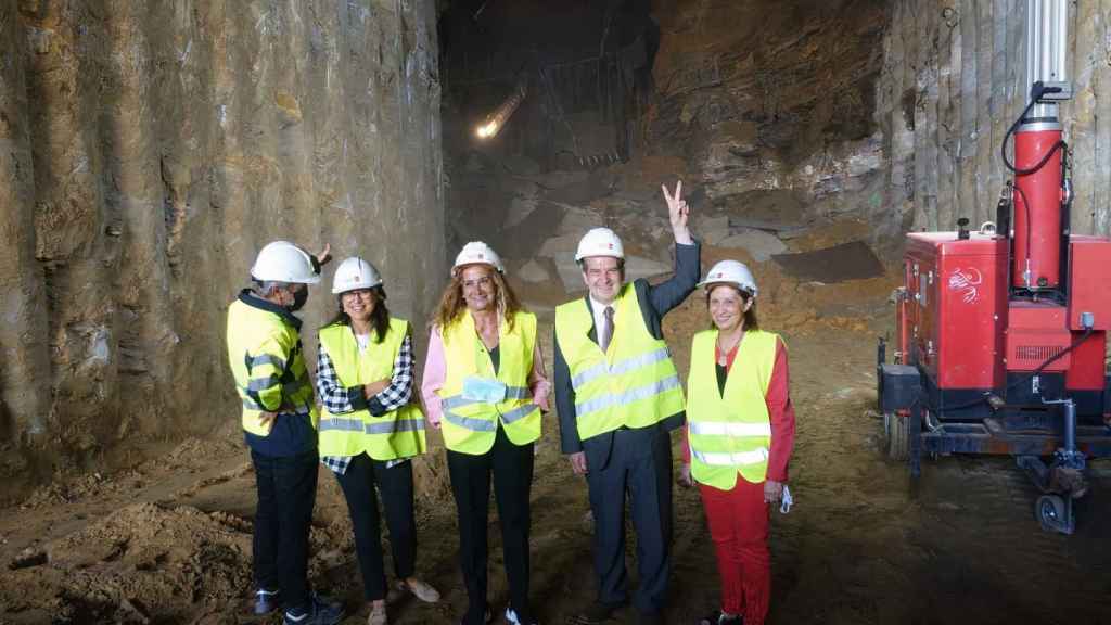 Las obras del túnel de Lepanto en Vigo avanzan a buena velocidad