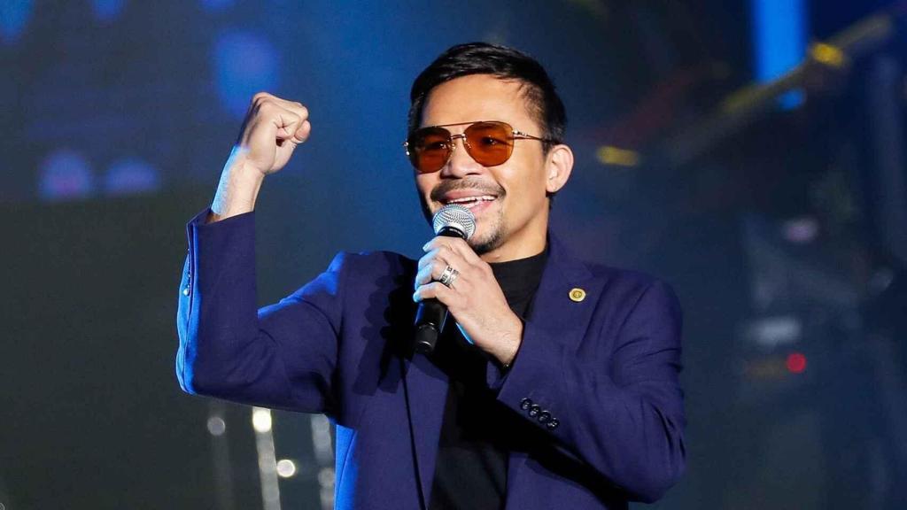 Manny Pacquiao, durante un acto