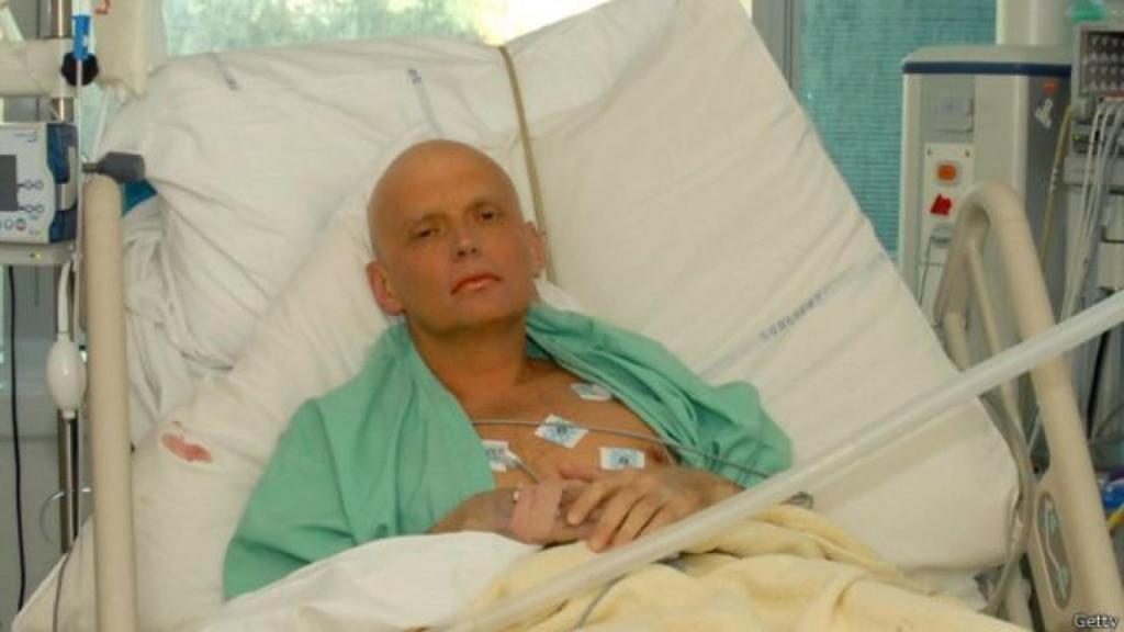 El disidente ruso Alexander Litvinenko.