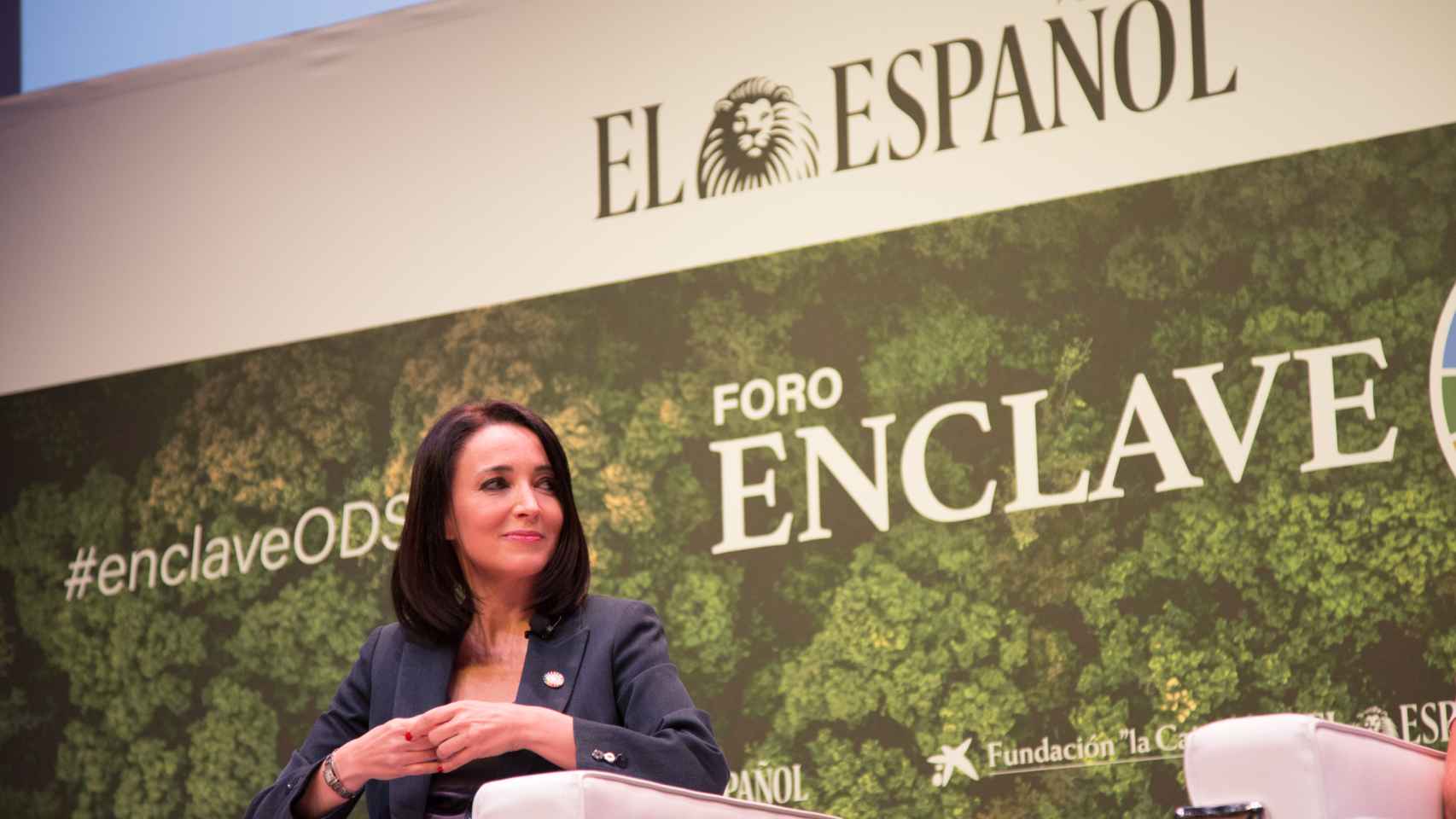 Cruz Sánchez de Lara, vicepresidenta de EL ESPAÑOL y editora de ENCLAVE ODS, fue la moderadora del foro.
