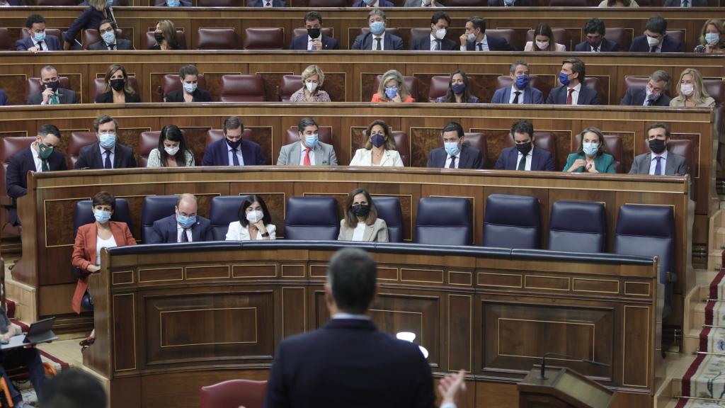 Reciente sesión de control en el Congreso de los Diputados.