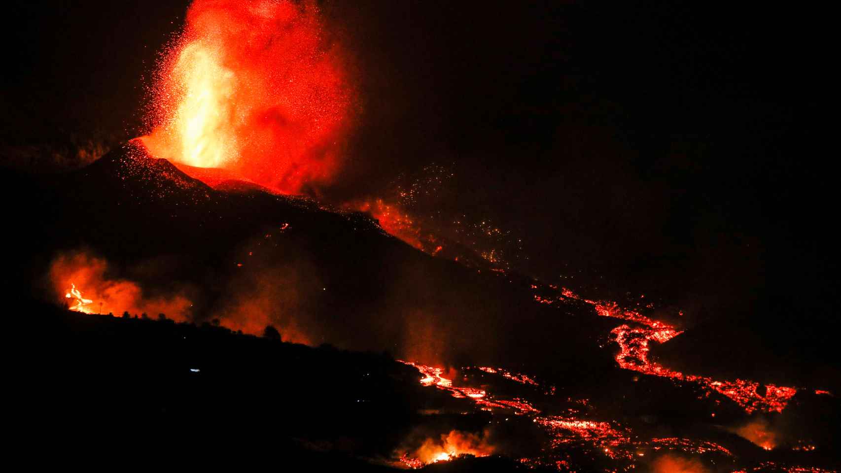 La erupción del volcán Cumbre Vieja en La Palma, en imágenes