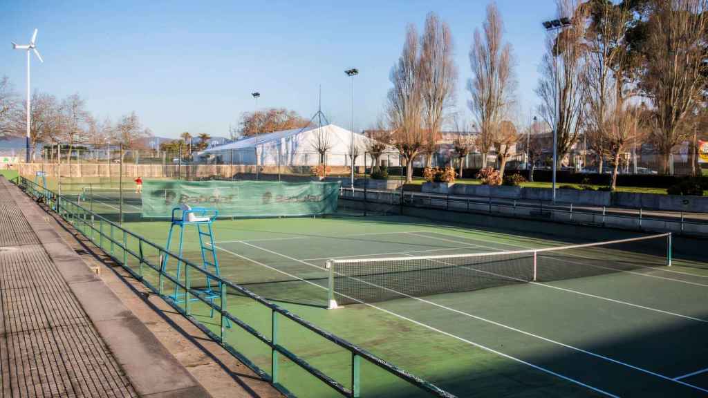 Pistas de tenis de Samil.