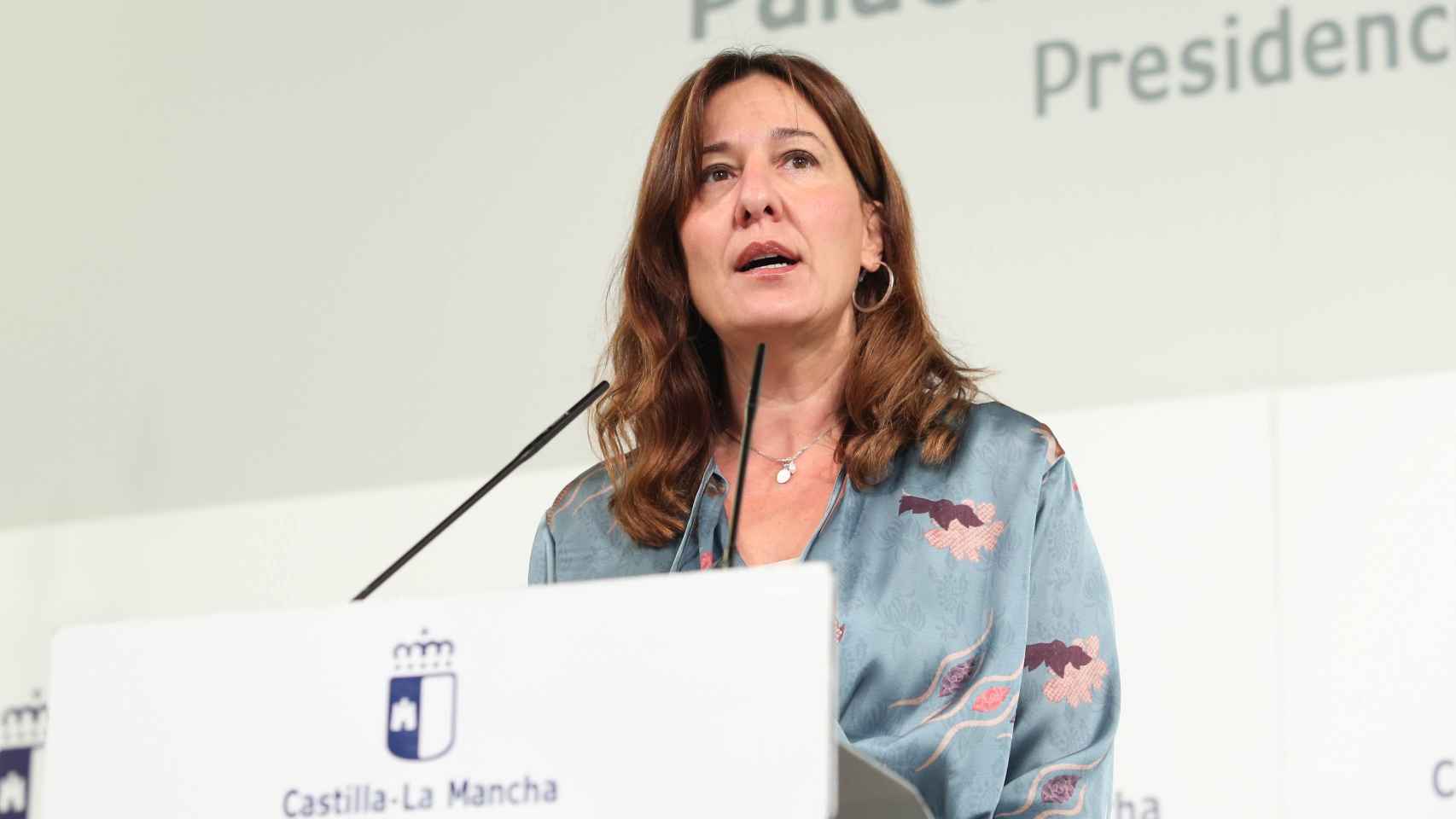 Blanca Fernández, portavoz del Gobierno de Castilla-La Mancha.