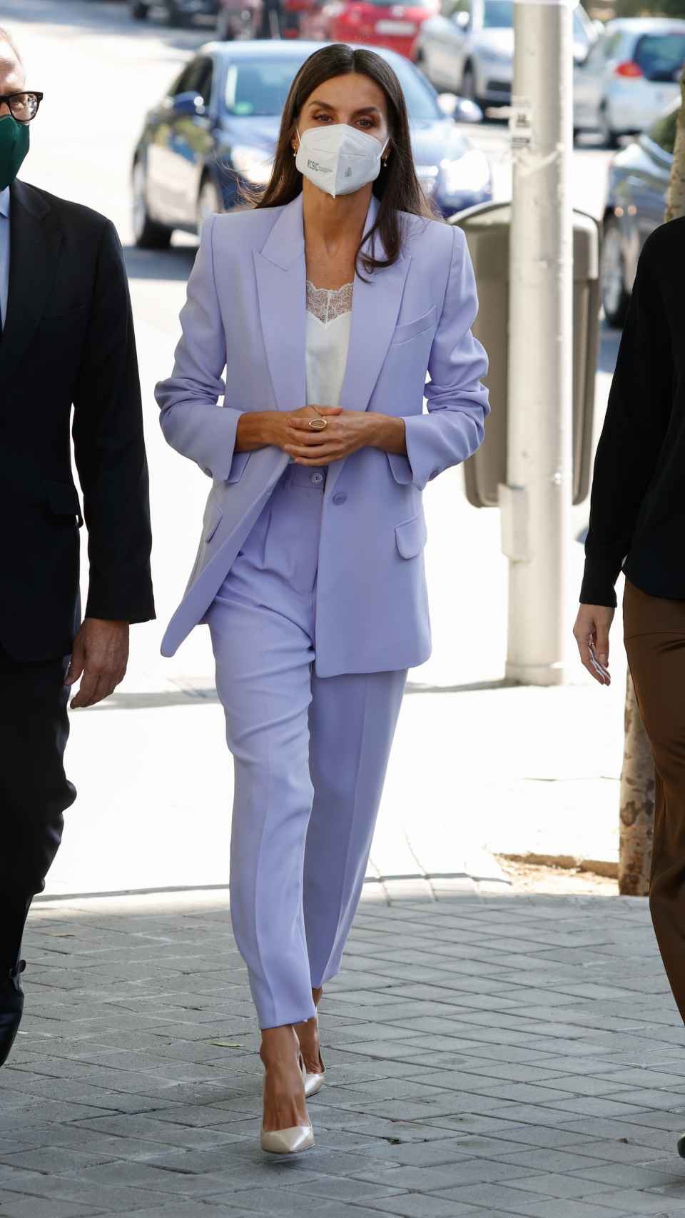 El 'outfit' que ha escogido la Reina para su evento de este miércoles.
