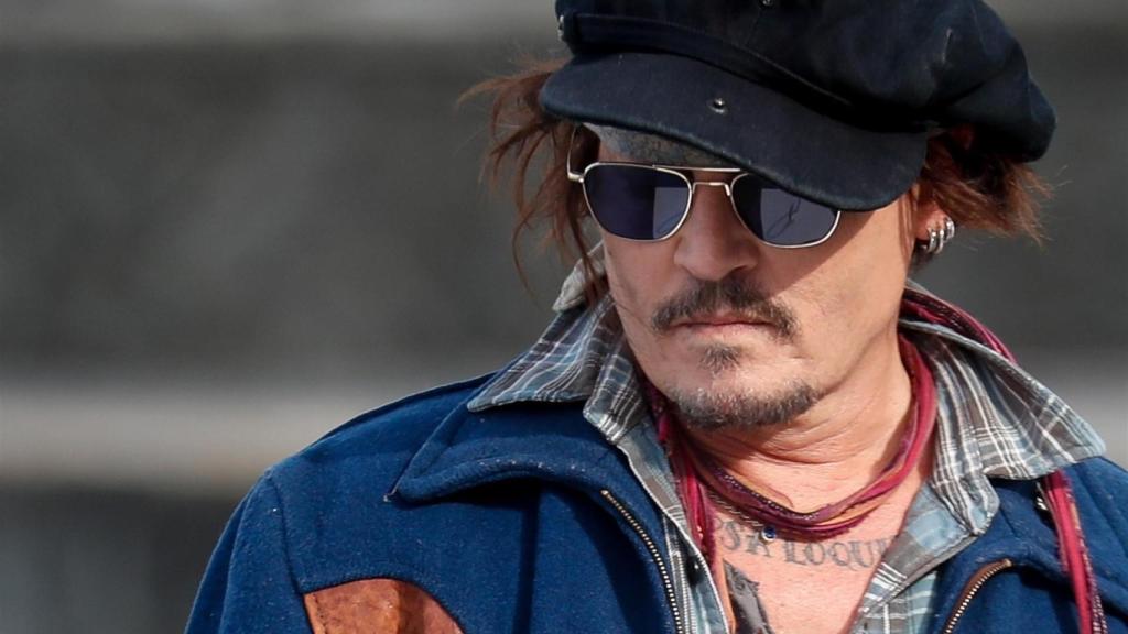 Johnny Depp en San Sebastián.