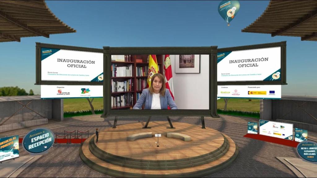 La consejera de Educación, Rocío Lucas, inaugura de forma telemática las I Jornadas de Emprendimiento en FP