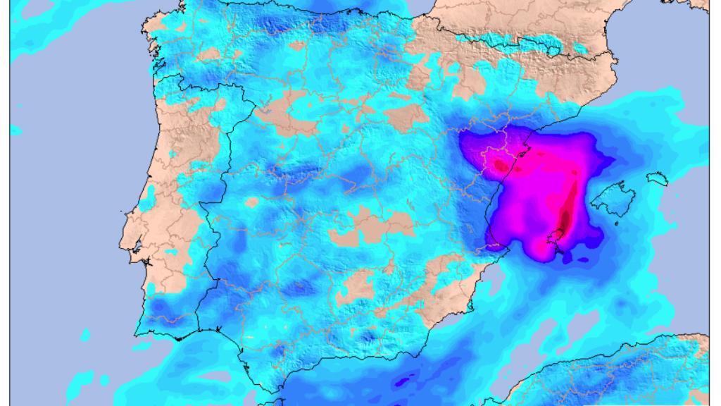 Precipitación acumulada. METEORED.