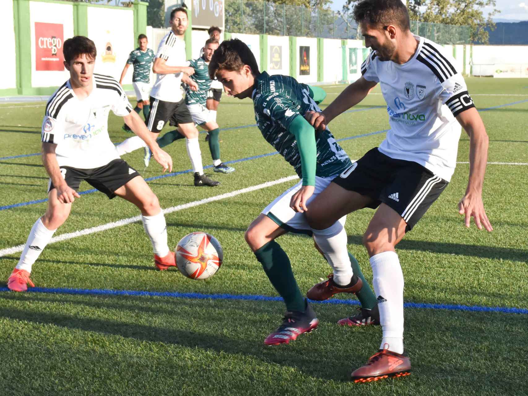 Final de Castilla y León de la Copa RFEF entre el CD Guijuelo y el Burgos Promesas