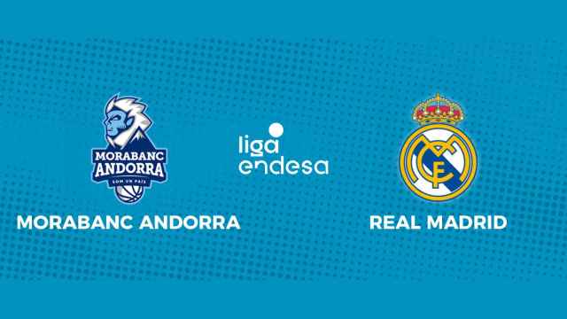 MoraBanc Andorra - Real Madrid: siga en directo el partido de la Liga Endesa