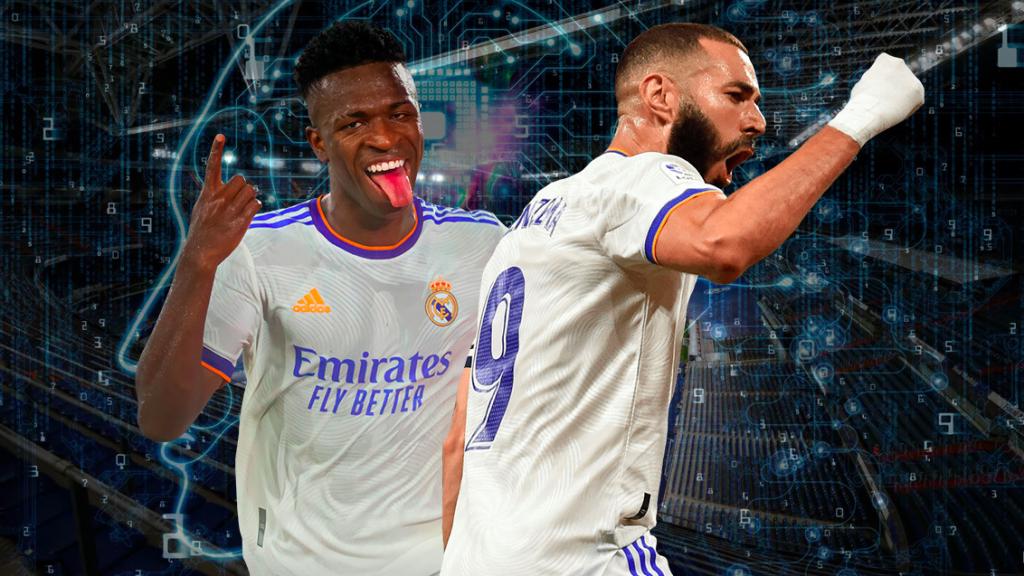 Vinicius y Benzema, según la IA