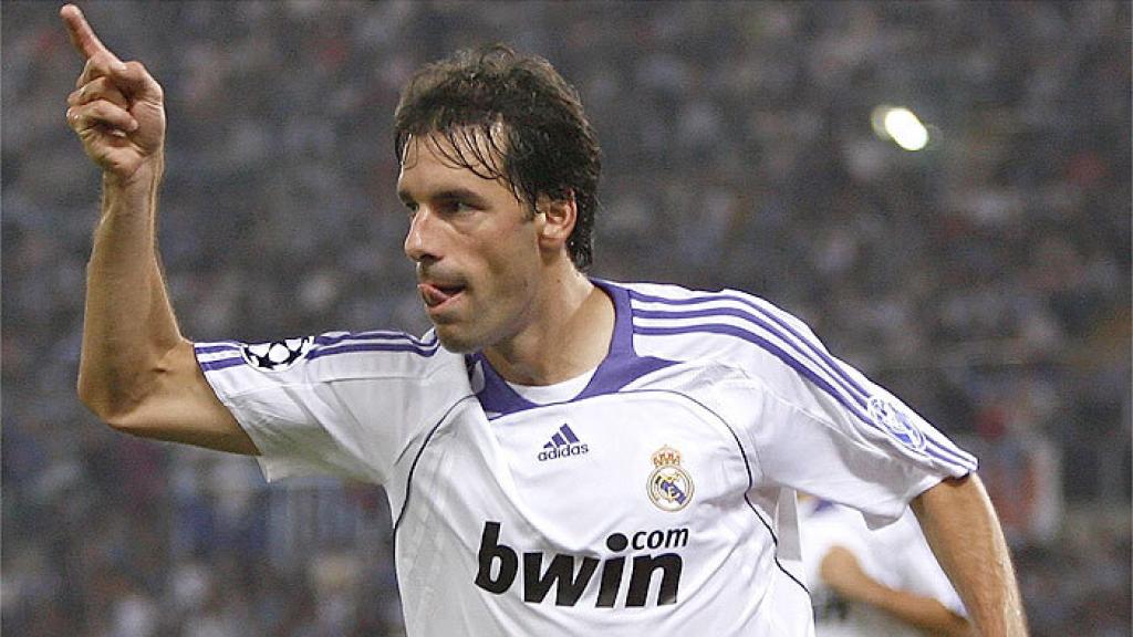 Ruud Van Nistelrooy, en un partido del Real Madrid