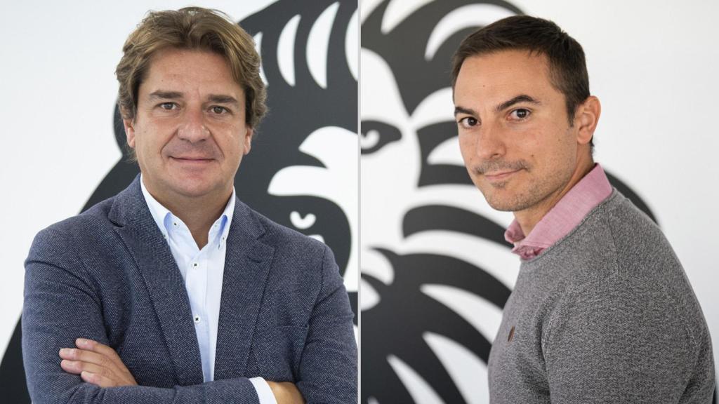 Javier Ayala (i) y Juan Lobato (d), candidatos a la secretaría general del PSOE de Madrid.