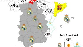 Zara es la marca más influyente de España por encima del Real Madrid y Mercadona