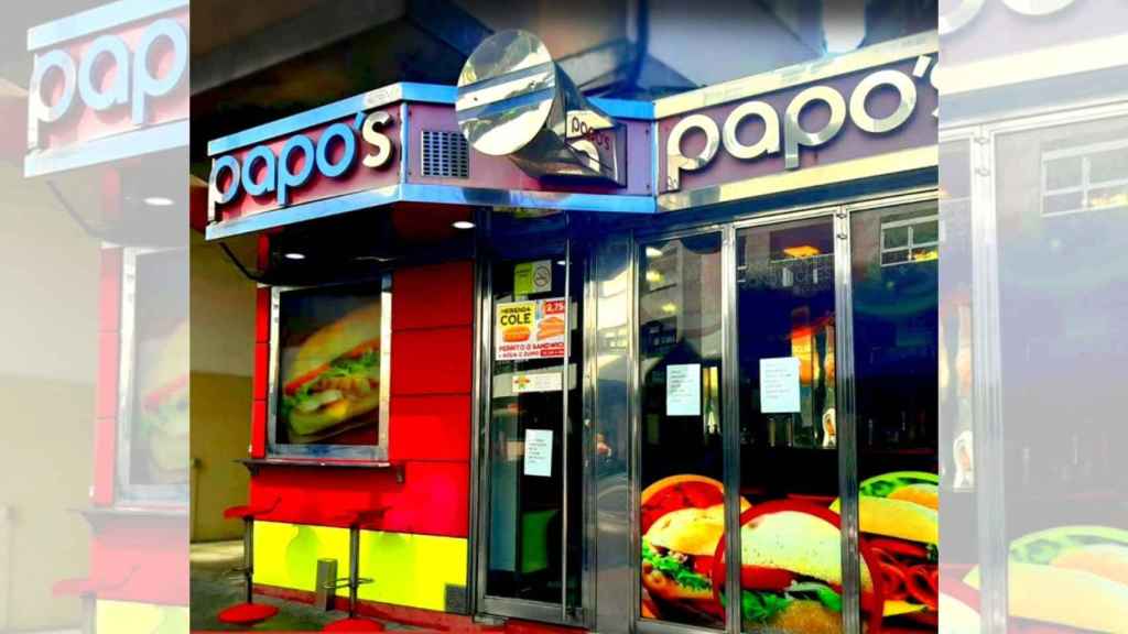 Local de Papo’s en calle Venezuela. Foto: Facebook Papo’s