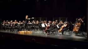 Concierto de la Orquesta Vigo 430 en el verano de 2021.