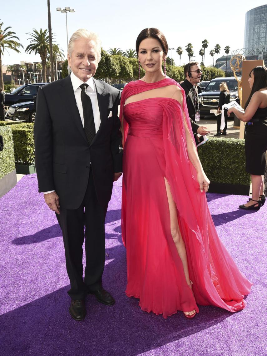 Michael Douglas y Catherine-Zeta Jones.