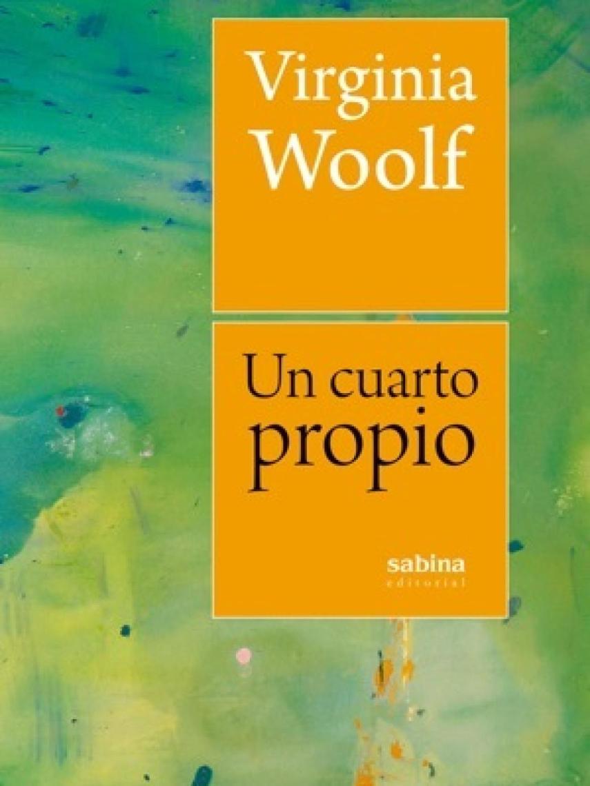 Portada de 'Un cuarto propio', de Virginia Woolf.