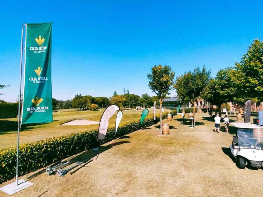 Instalaciones de Golf Entrepinos, en Simancas