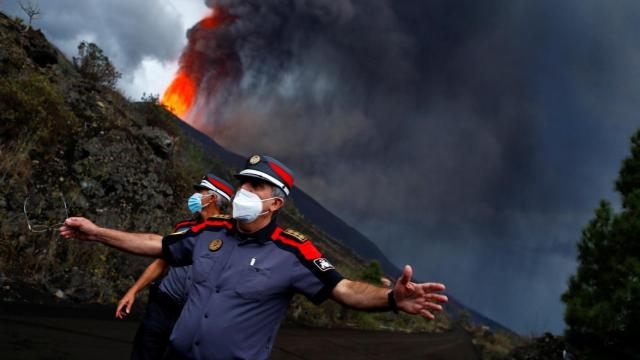 Erupción de La Palma.