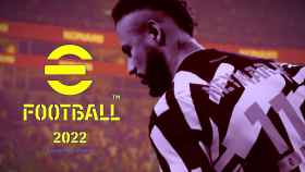 Neymar en eFootball 2022, en un fotomontaje