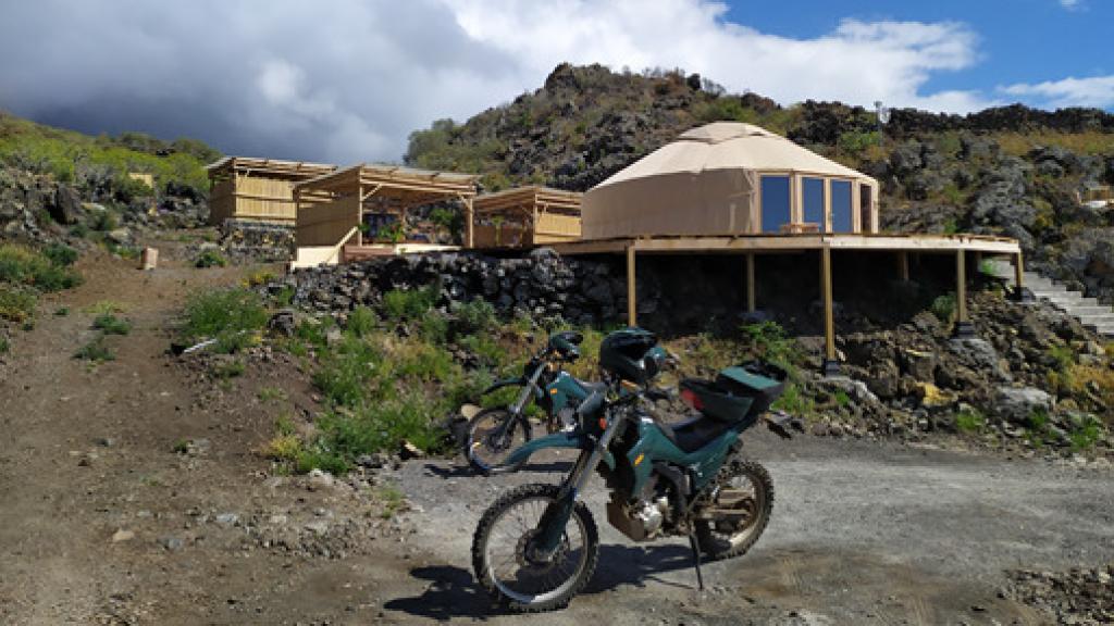 Construcciones ilegales en el municipio de Los Llanos, en la isla canaria de La Palma.