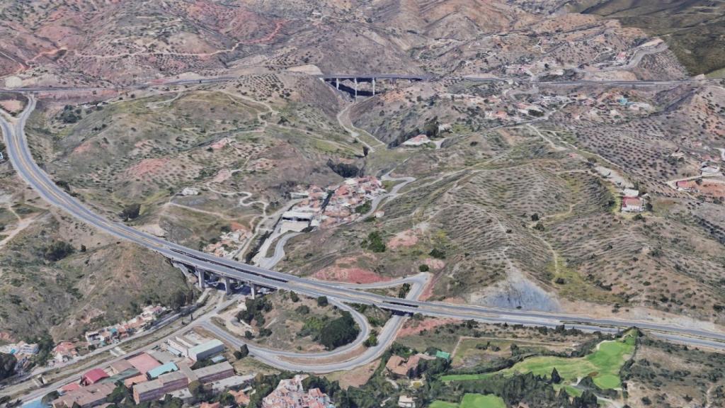 Vista de los terrenos que forman parte del sector El Tinto, en la zona Este de Málaga.