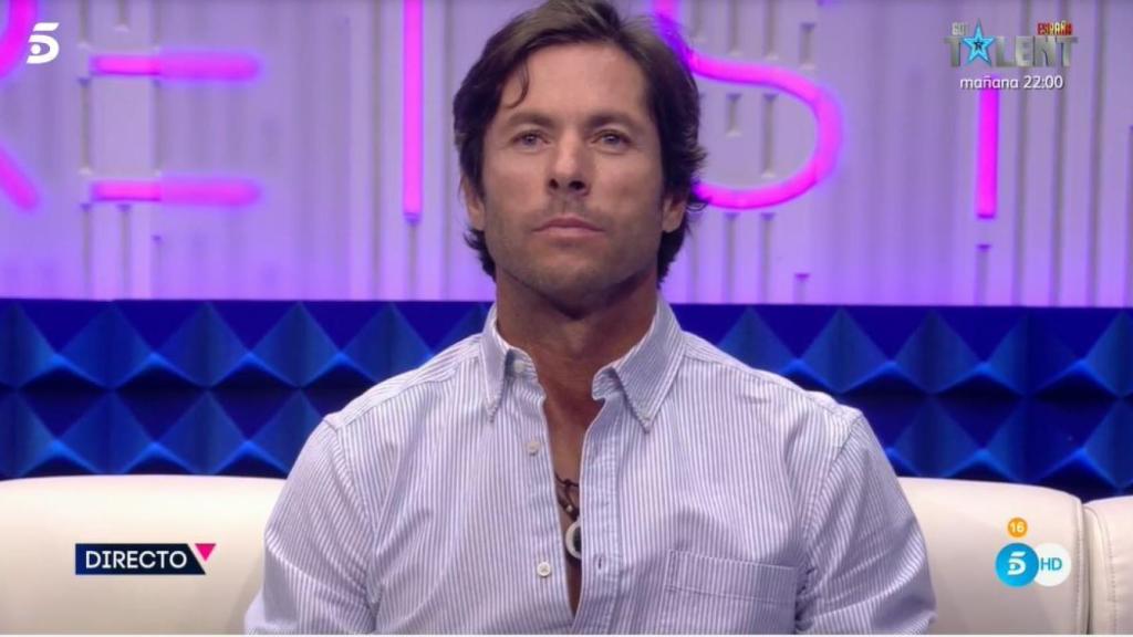 José Antonio Canales Rivera en el 'Cubo' de 'Secret Story'.