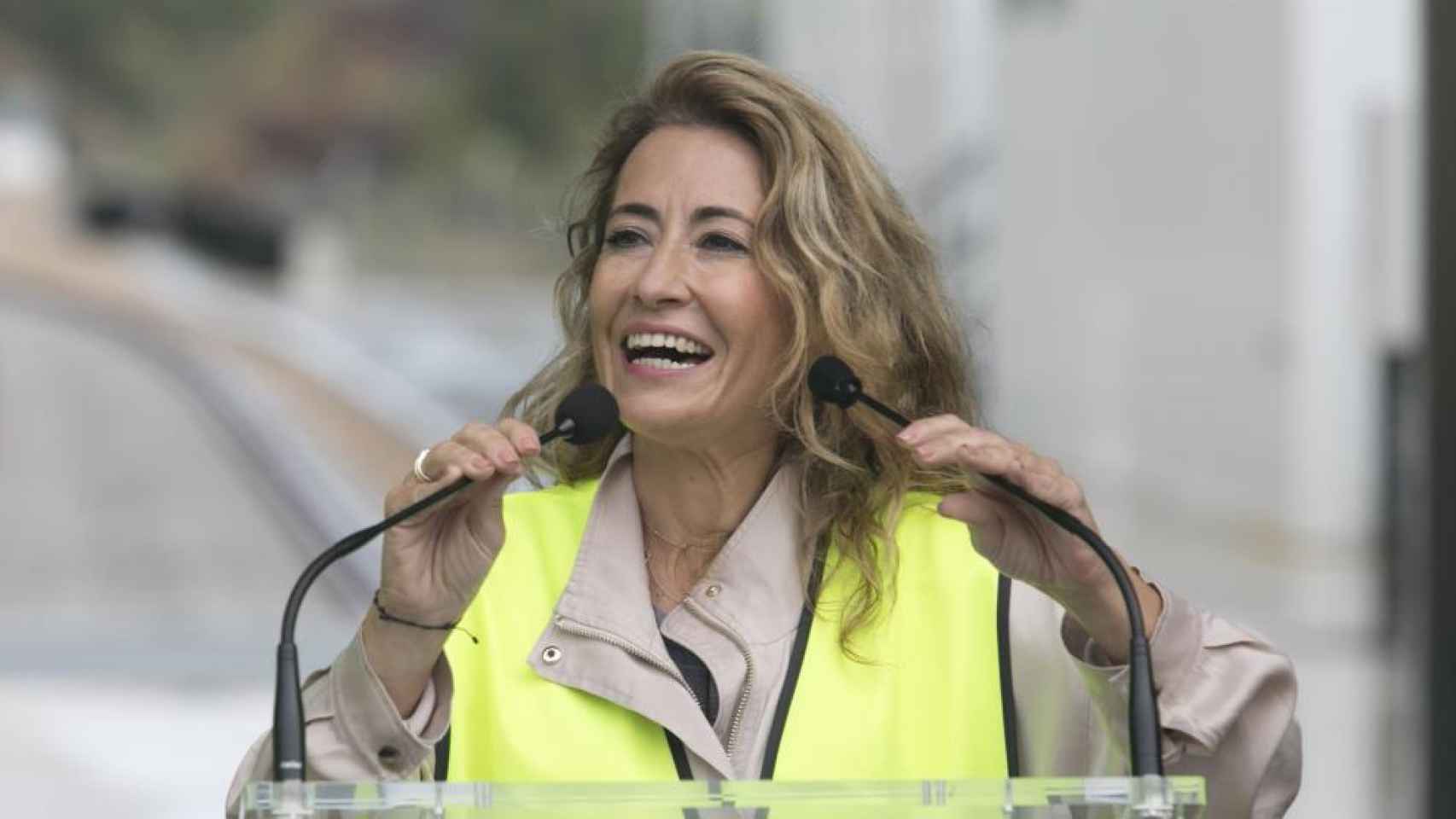 La ministra de Transportes, Movilidad y Agenda Urbana, Raquel Sánchez.