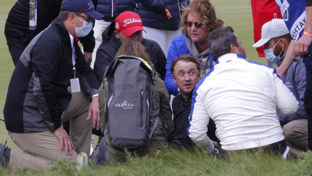 Tom Felton, en la Ryder Cup