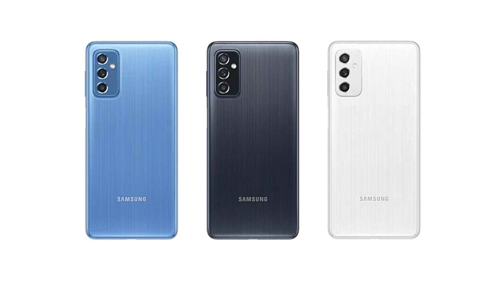 Samsung Galaxy M52 traseras