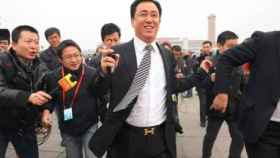Xu Jiayin, presidente de Evergrande, con su llamativo cinturón de Hermès.