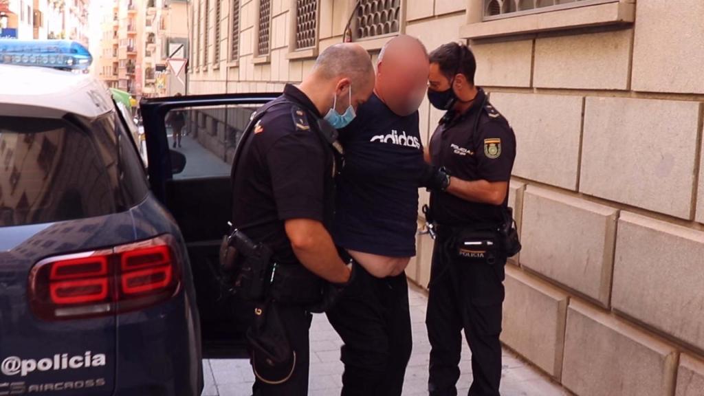 Detención del atracador de una sucursal  bancaria de Alicante.