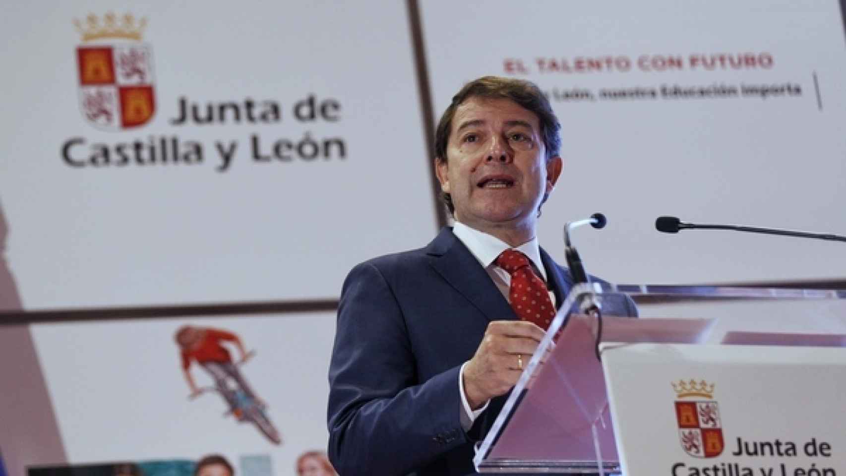 El presidente de la Junta de Castilla y León, Alfonso Fernández Mañueco / ICAL