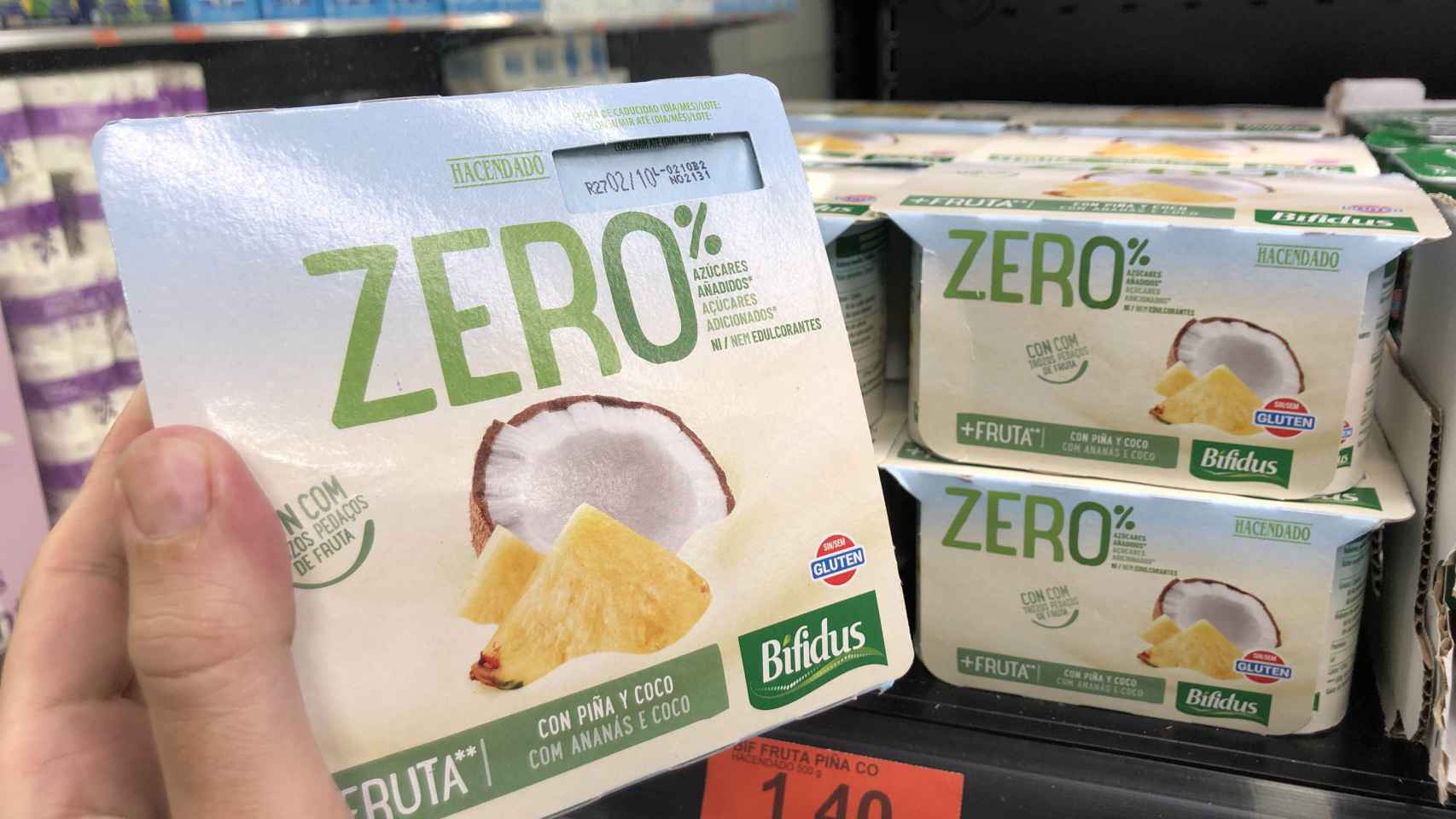 Bífidus Zero%, el último producto estrella de Mercadona que se fabrica en Toledo