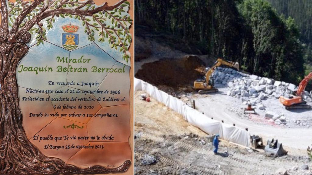 Nacido en El Burgo, atrapado para siempre en Zaldíbar: homenaje a Joaquín Beltrán en su pueblo.