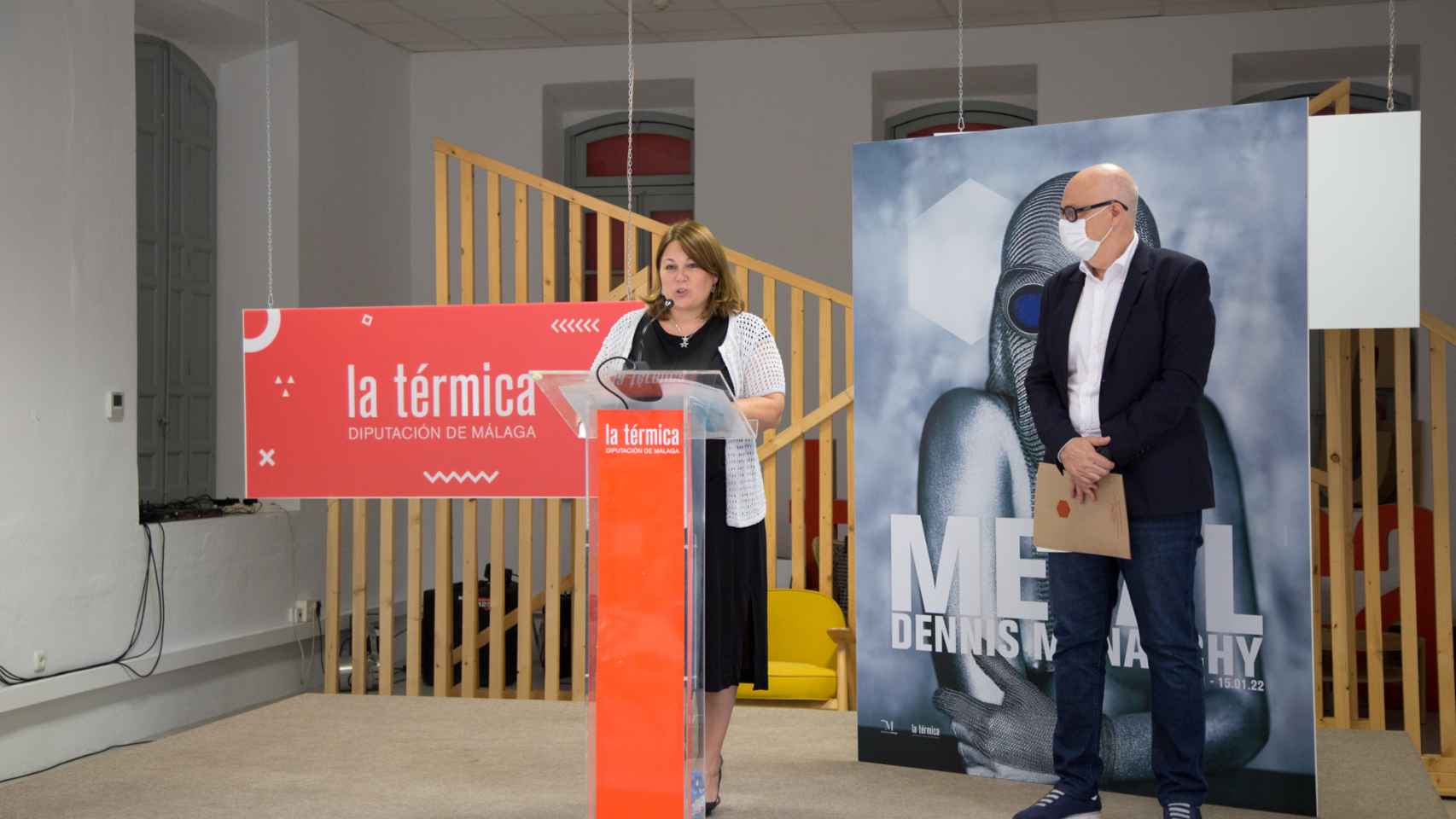 La vicepresidenta cuarta de la Diputación de Málaga, Natacha Rivas.