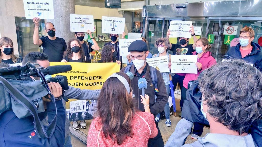 Protesta esta tarde en A Coruña en defensa del clima