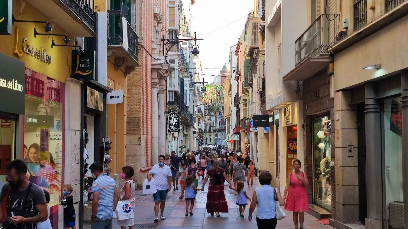 El centro de Málaga es un lugar maravilloso que debe ser protegido y cuidado.