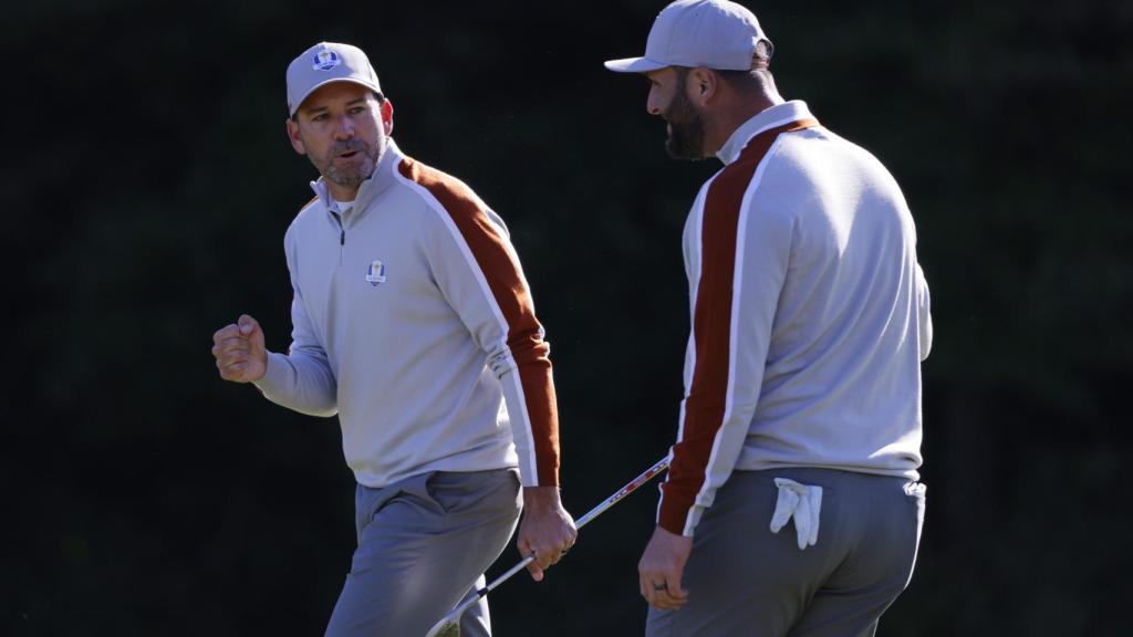 Sergio García y Jon Rahm, en la Ryder Cup 2020