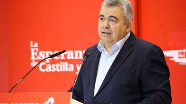 Santos Cerdán, en el XIV Congreso del PSOECyL