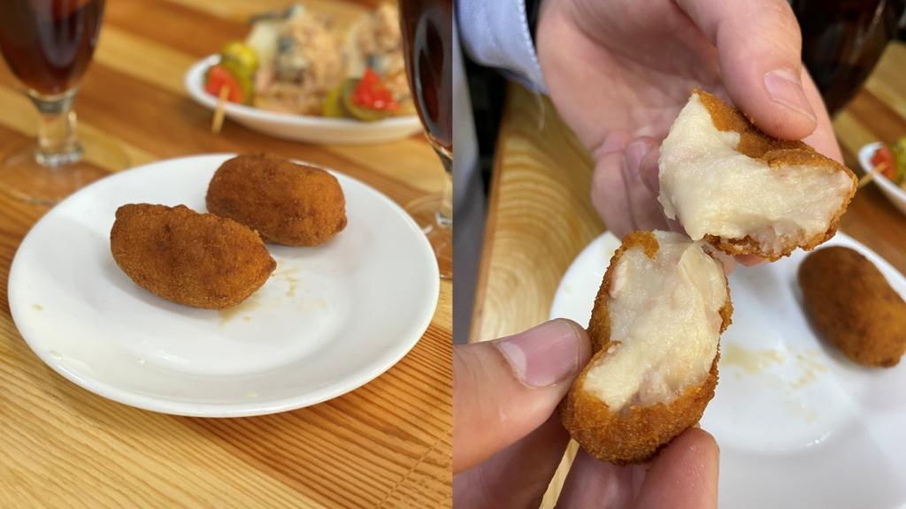 Croquetas de Bodega La Ardosa (Calle de Santa Engracia, 70)