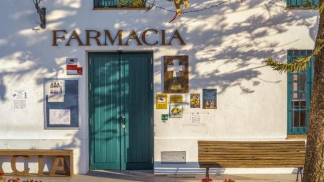 Una farmacia rural.