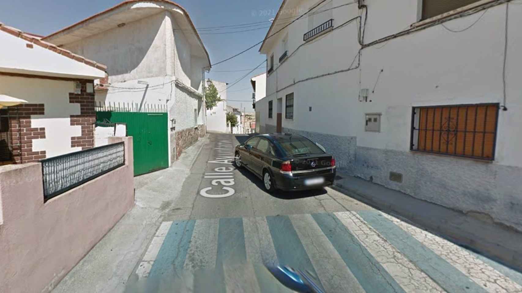 Calle Ayuntamiento en la localidad toledana de Seseña