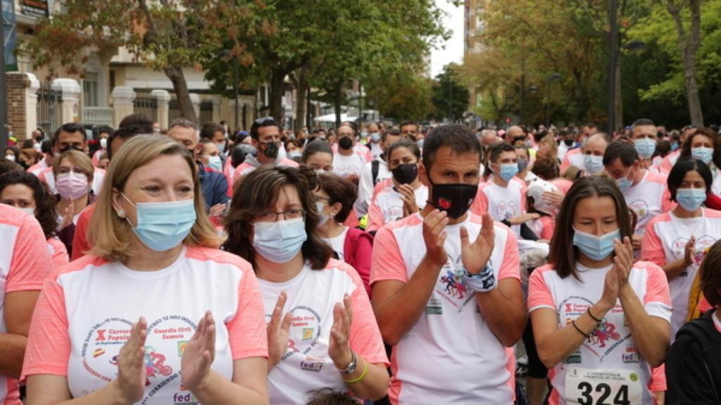 La consejera de Familia e Igualdad de Oportunidades, Isabel Blanco, participó en la carrera