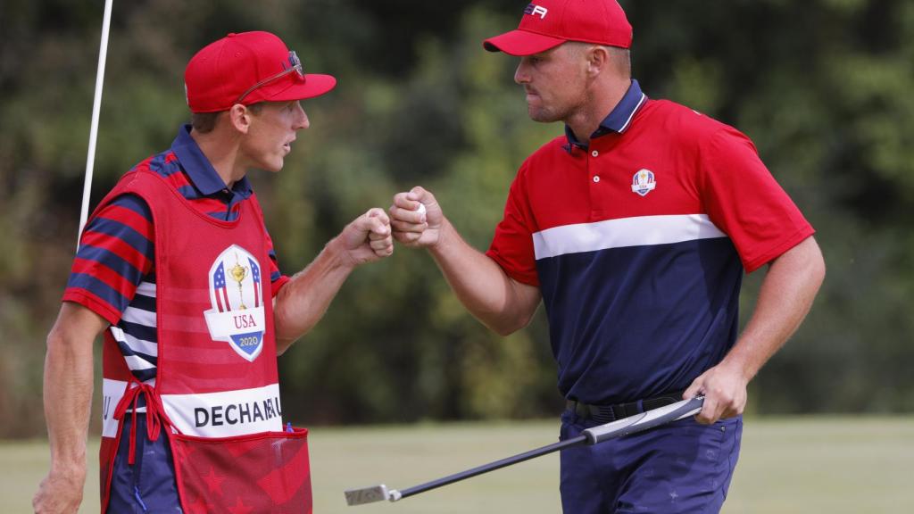 Bryson DeChambeau en la Ryder Cup