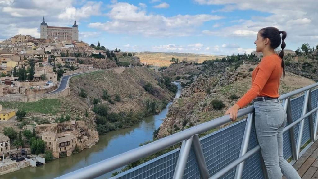 Carolina Marín en Toledo.